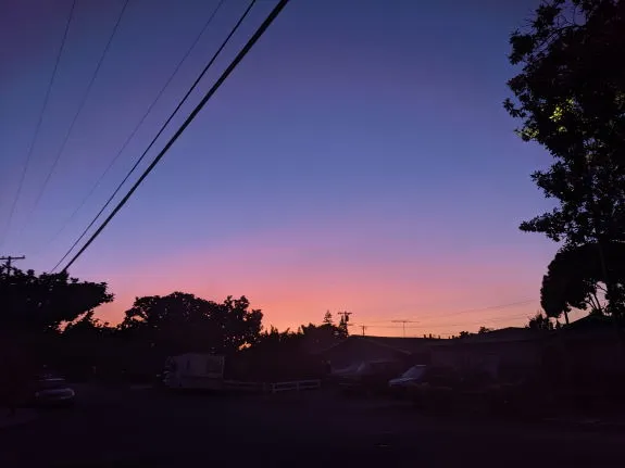 California sunset California sunset