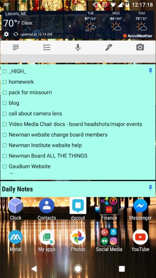 Keep Widget Keep Widget